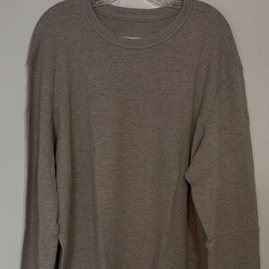 Eddie Bauer Men's Size XL Thermal Shirt Long Sleeve, Khaki, NWOT,